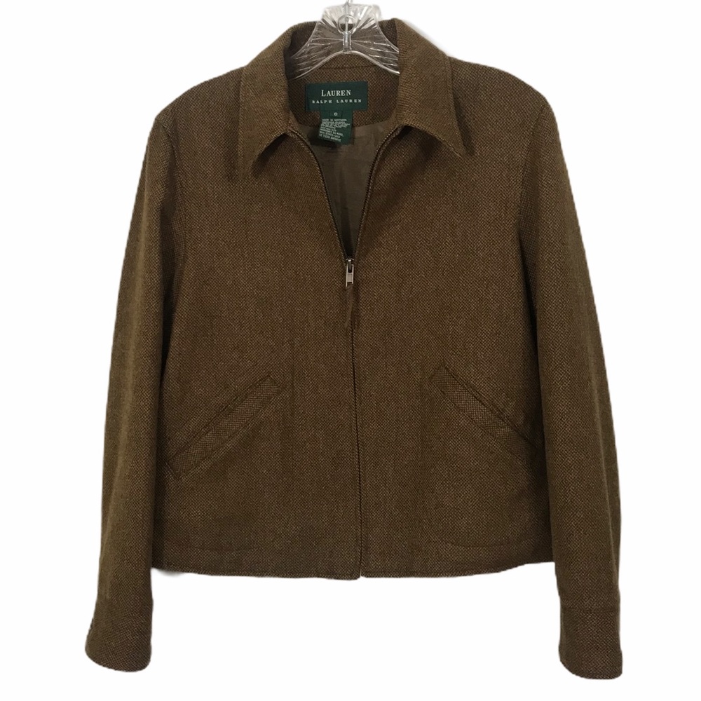 Ralph Lauren Sz 6 - Brown Wool Coat